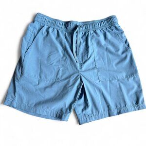 Avalanche Men's Athletic Blue Shorts